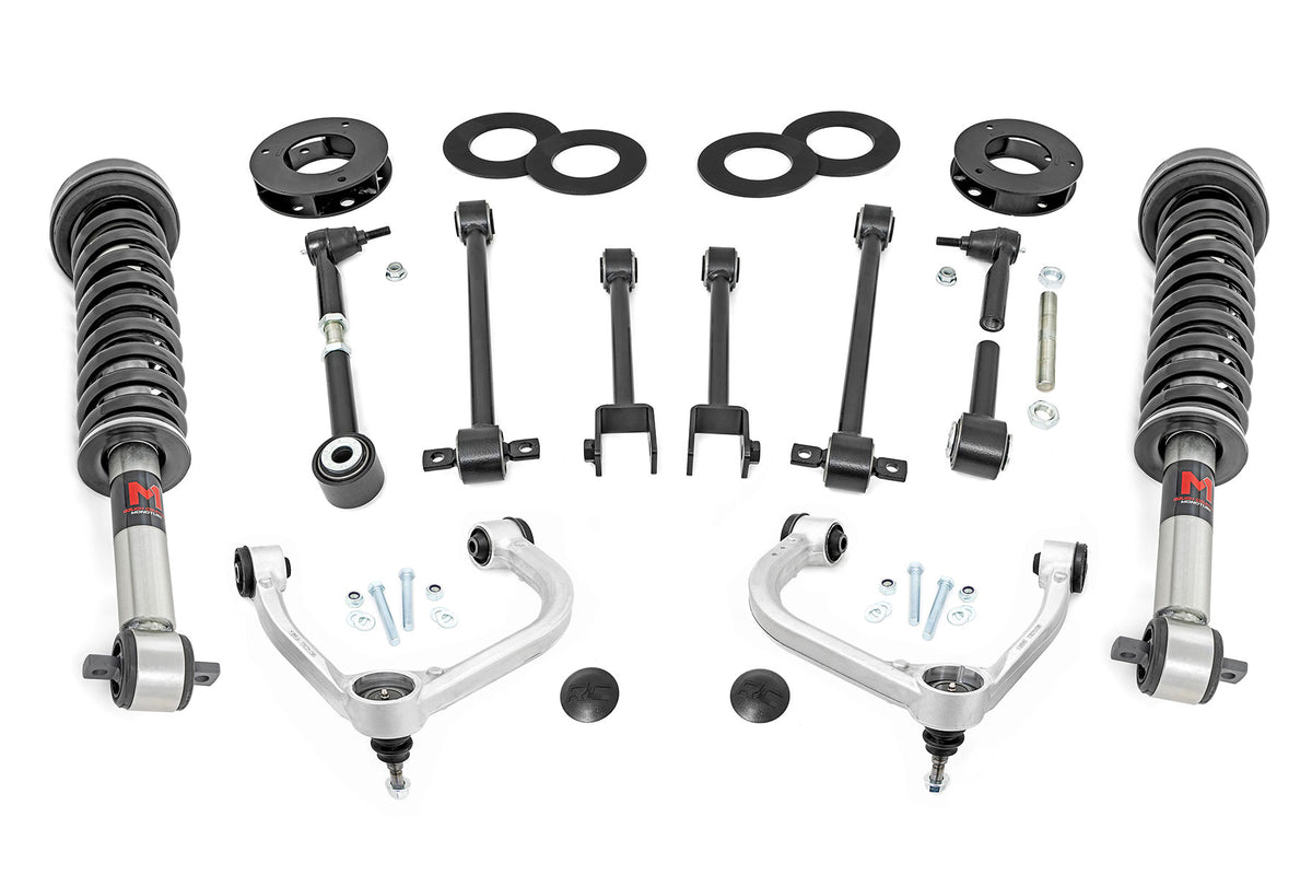 Rough Country 3 Inch Lift Kit Uca M1 Struts Fits Ford Expedition 4WD (2018-2023) 40240