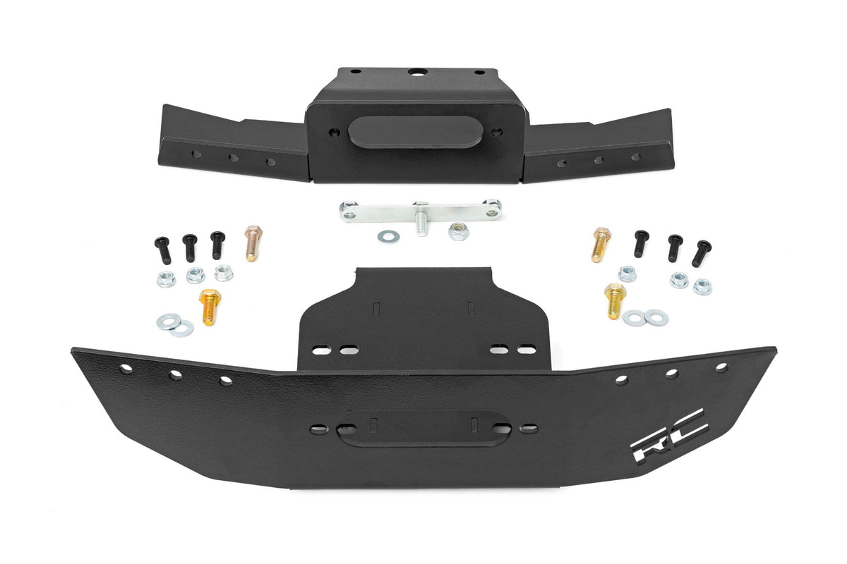 Rough Country Winch Mount Fits Polaris Rzr Turbo S 93153