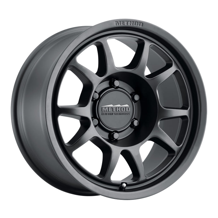 Method MR702 17x8.5 0mm Offset 6x135 87mm CB Matte Black Wheel MR70278516500