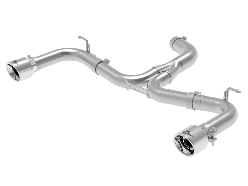 aFe 18-20 VW GTI (MK7.5) 2.0L MACH Force-Xp 3in to 2.5in 304 SS Axle-Back Exhaust System- Pol. Tips 49-36421-P