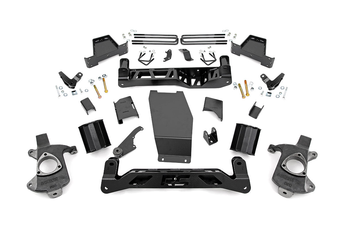 Rough Country 6 Inch Lift Kit Magneride Cast Steel Fits GMC Sierra 1500 Denali (14-18) 18400