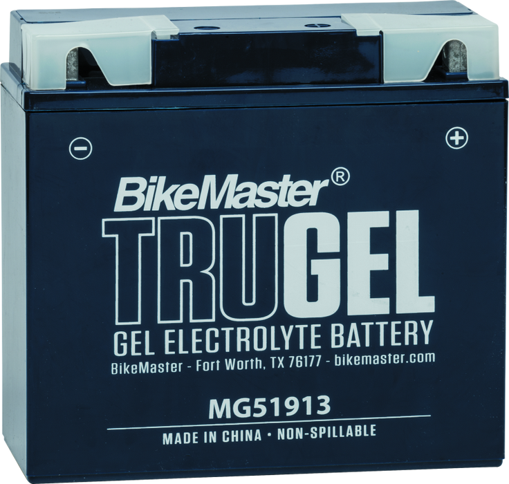 Bikemaster Trugel Mg51913 Motorcycle Battery Compatible For Bmw K1 1989-1992 51913-GEL