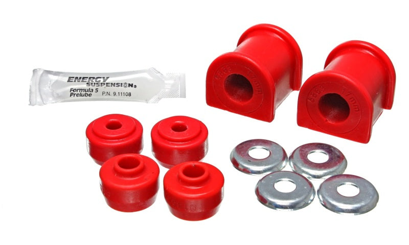 Energy Suspension 03-08 Lexus / 03-08 Toyota 4Runner Red 17mm Rear Sway Bar Bushing Kit 8.5136R