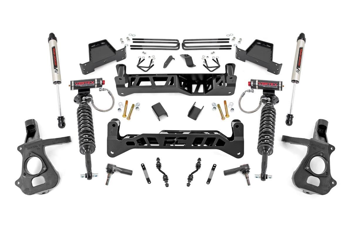 Rough Country 7" Lift Kit Alu/Stamp Steel Vertex/V2 Fits Chevy/GMC 1500 (14-18) 18757