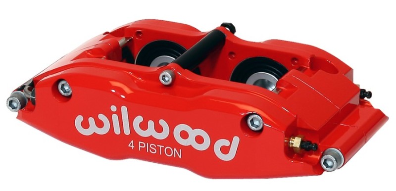 Wilwood Caliper-BNSL4R-Red 1.75in Pistons 1.10in Disc 120-8070-RRD