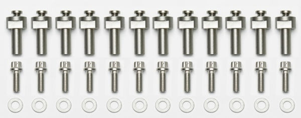 Wilwood Rotor Bolt Kit Dynamic C/SiC Rotr with Bobbins 12 Pack 230-12759