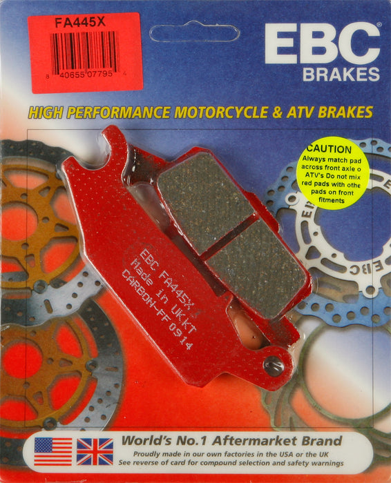 EBC Brakes FA445X Disc Brake Pad Set