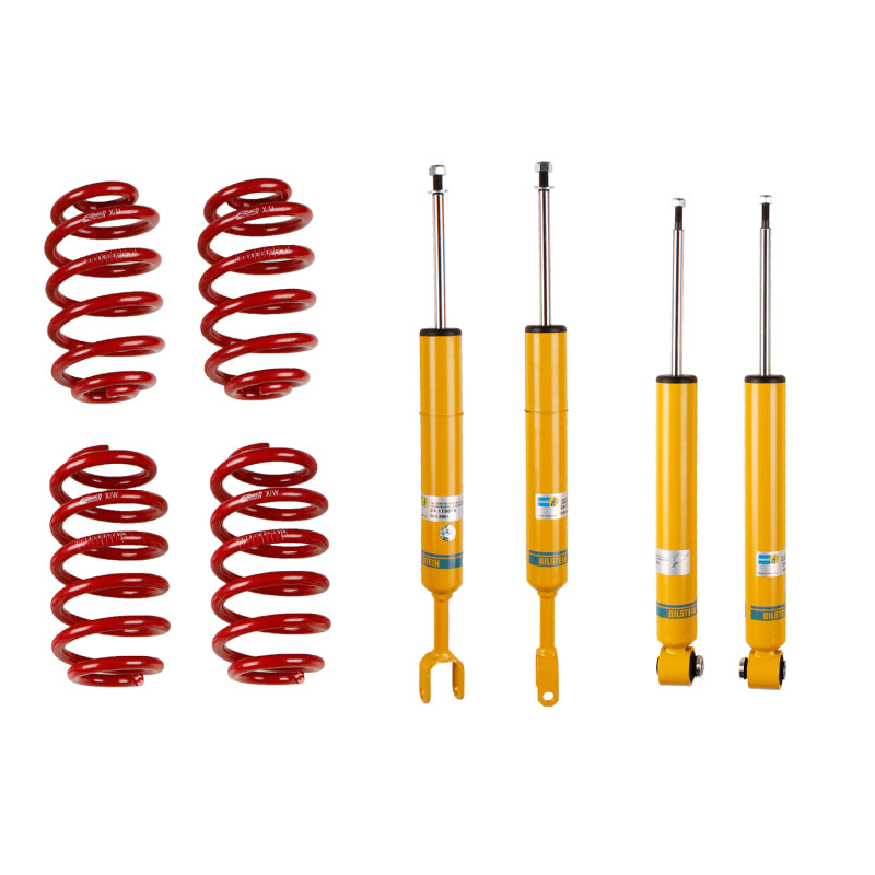 BILSTEIN B12 2002 Fits Audi A4 Base Front and Rear Suspension Kit 46-188588