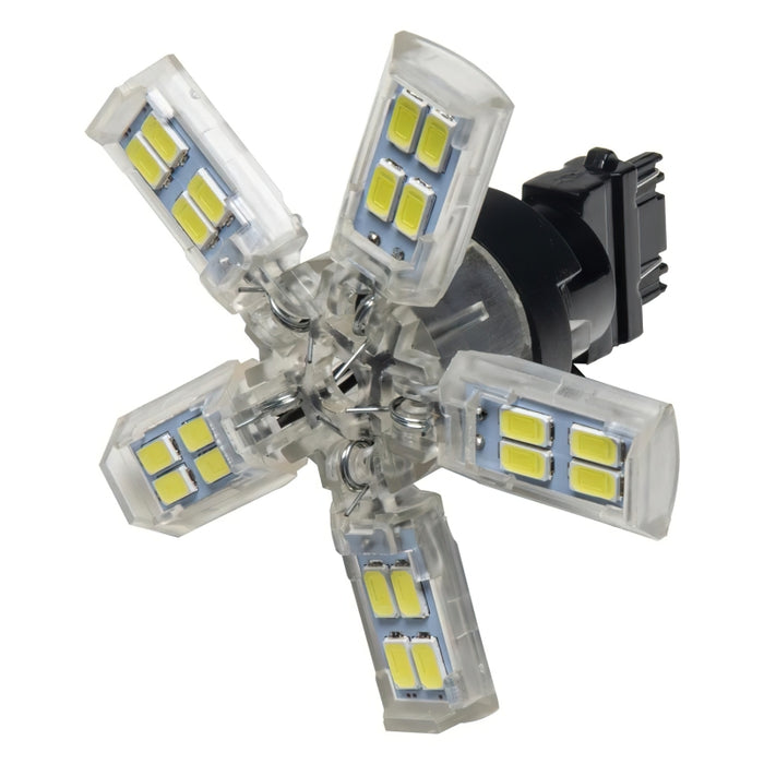Oracle 5104-001 Replacement 3157 LED Bulb Spider White 15SMD 3 Chip Single