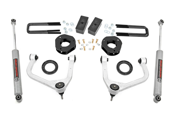 Rough Country 3.5 Inch Lift Kit Fits GMC Sierra 1500 2WD/4WD (2019-2023) 22630