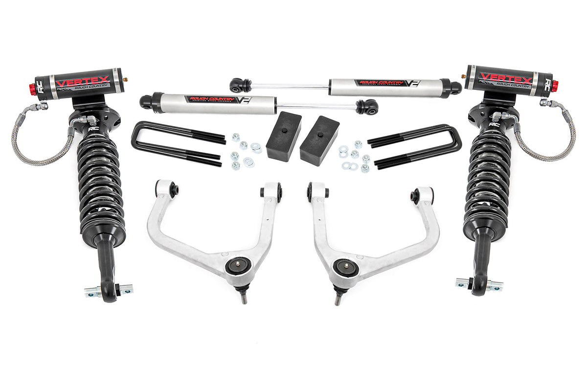 Rough Country 3.5 Inch Lift Kit Vertex/V2 Fits GMC Sierra 1500 2WD/4WD (2019-2023) 22657