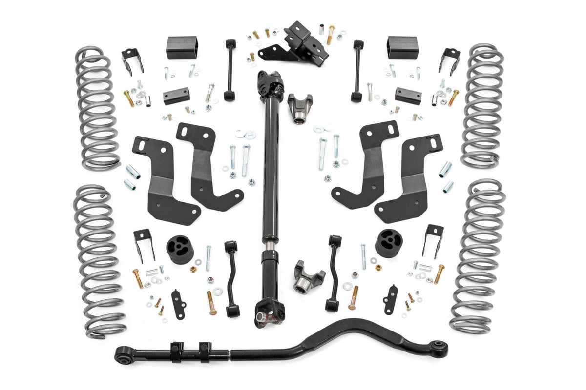 Rough Country 3.5 Inch Lift Kit C/A Drop 4-Door 392 Fits Jeep Wrangler Jl (18-23) 60600