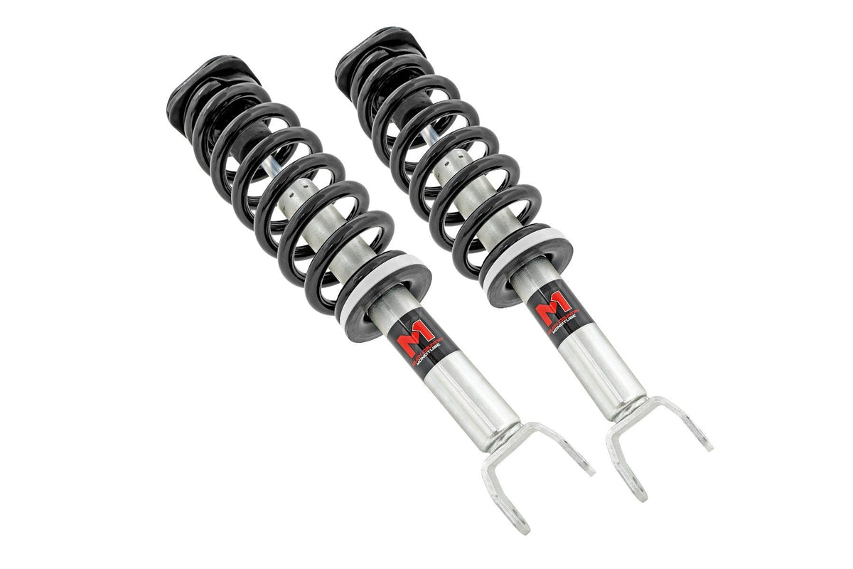Rough Country M1 Loaded Strut Pair 3.5 Inch Fits RAM 1500 2WD/4WD (2019-2023) 502087