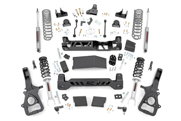 Rough Country 6 Inch Lift Kit N3 Struts Dual Rate Coils Fits RAM 1500 4WD (19-23) 33431