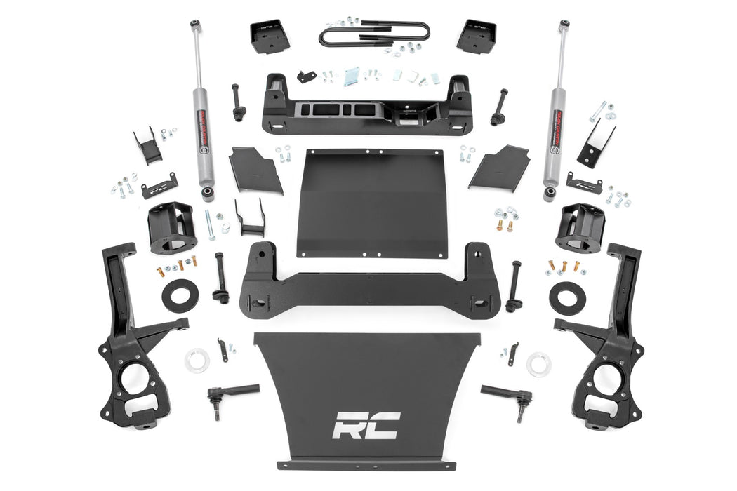 Rough Country 6 Inch Lift Kit Mono Leaf Rear N3 Gmc Sierra 1500 (19-23) 26631