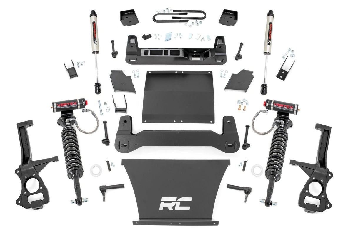 Rough Country 6 Inch Lift Kit Mono Leaf Rear Vertex/V2 Fits GMC Sierra 1500 (19-23) 26657
