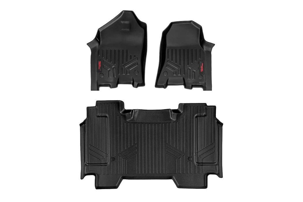 Rough Country Floor Mats Front And Rear Ram 1500 (19-23)/1500 Trx (21-23) M-31412