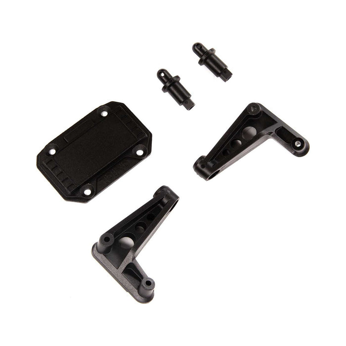 Axial Body Mount Set Rear compatible with Jeep JLU SCX10III AXI230023 Car/Truck Bodies wings & Decals