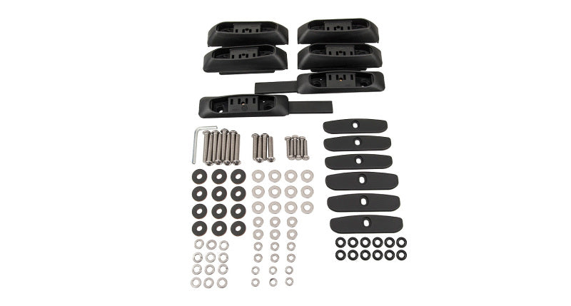 Rhino Rack Rhino-Rack 98-07 Toyota Land Cruiser Rcp Base Kit (100 Series) 6 Pcs RCP02-BK