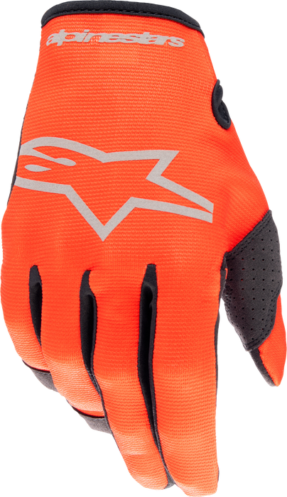 Alpinestars Youth Radar Gloves (Hot Orange Black, Youth Large)