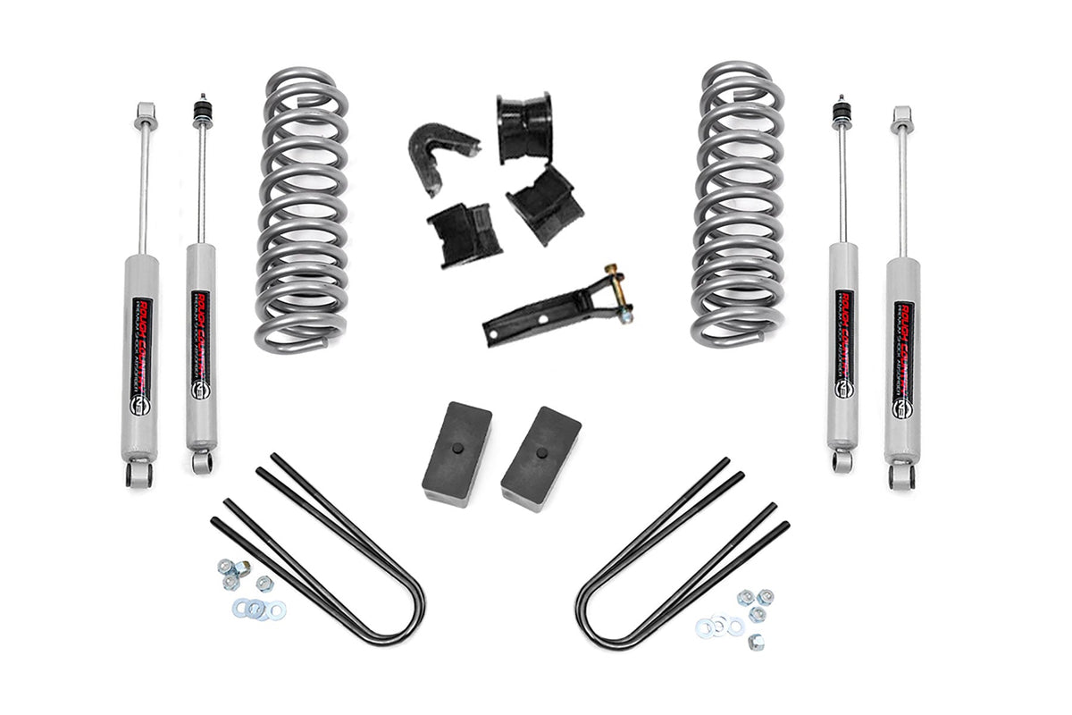 Rough Country 4 Inch Lift Kit Rear Blocks Fits Ford F-100/F-150 4WD (1977-1979) 445-78-79.20