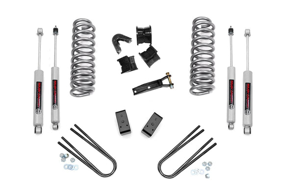 Rough Country 4 Inch Lift Kit Rear Blocks Fits Ford Bronco 4WD (1978-1979) 450.20