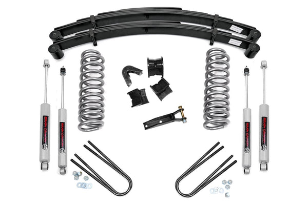 Rough Country 4 Inch Lift Kit Rear Springs Fits Ford Bronco 4WD (1978-1979) 535.20