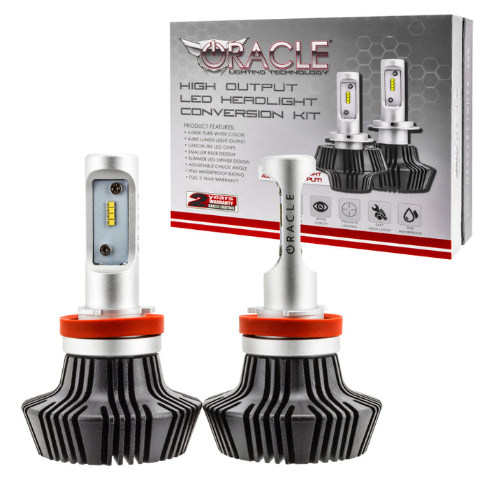 Oracle Lighting H8 4,000 Lumen Led Headlight Bulbs (Pair) Mpn: 5233-001