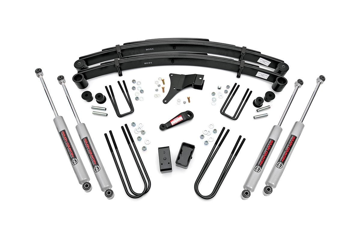 Rough Country 4 Inch Lift Kit Fits Ford F-350 4WD (1986-1997) 4918630