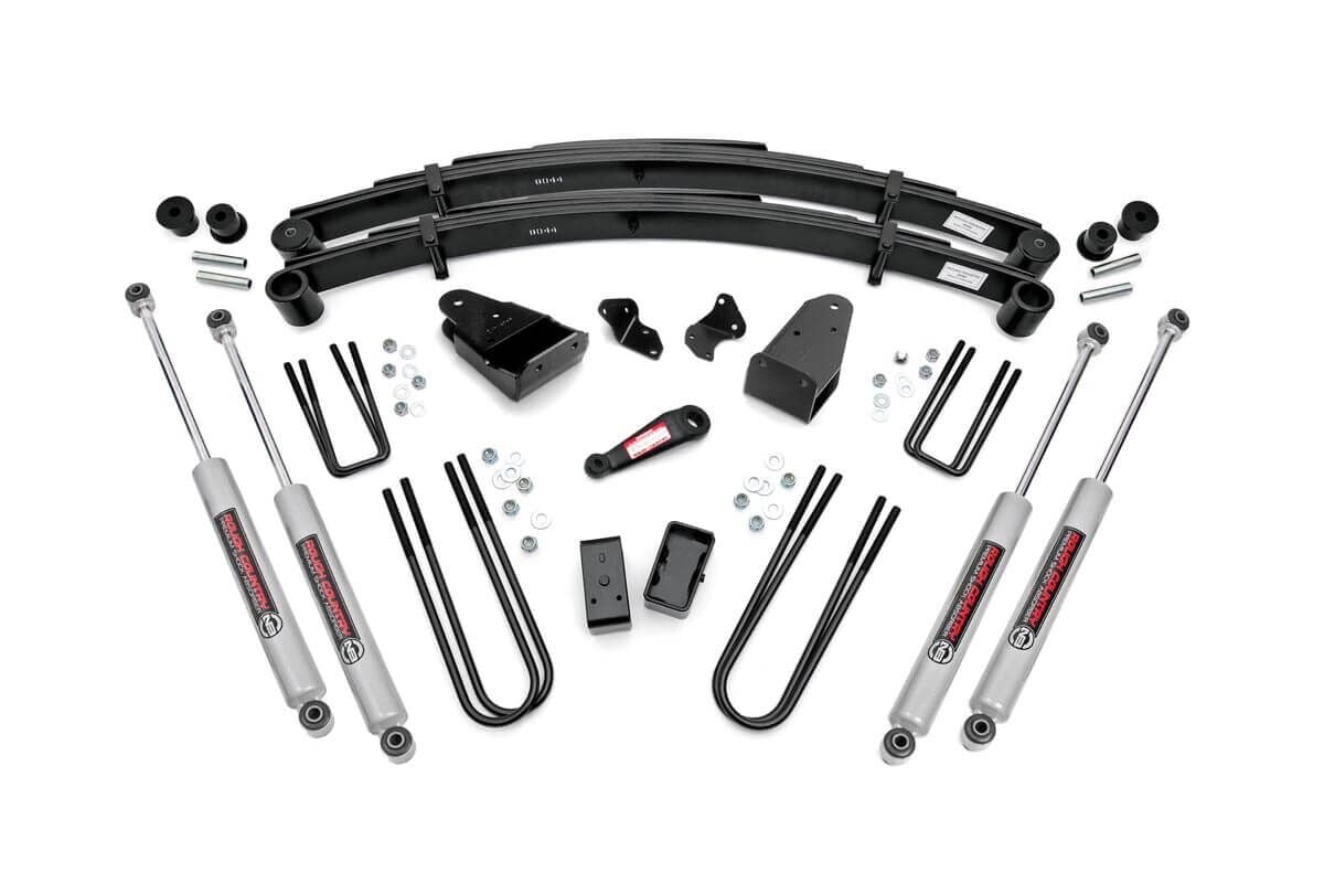 Rough Country 4 Inch Lift Kit Fits Ford F-250 4WD (1987-1997) 490-87UP30