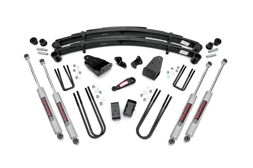 Rough Country 4 Inch Lift Kit Ford F-250 4Wd (1980-1986) 4908030