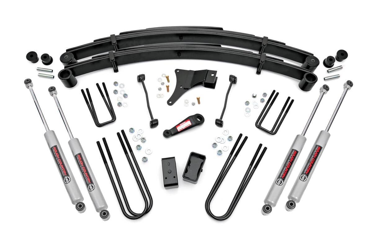 Rough Country 6 Inch Lift Kit Rear Blocks Fits Ford F-250/F-350 Super Duty (1999) 49330