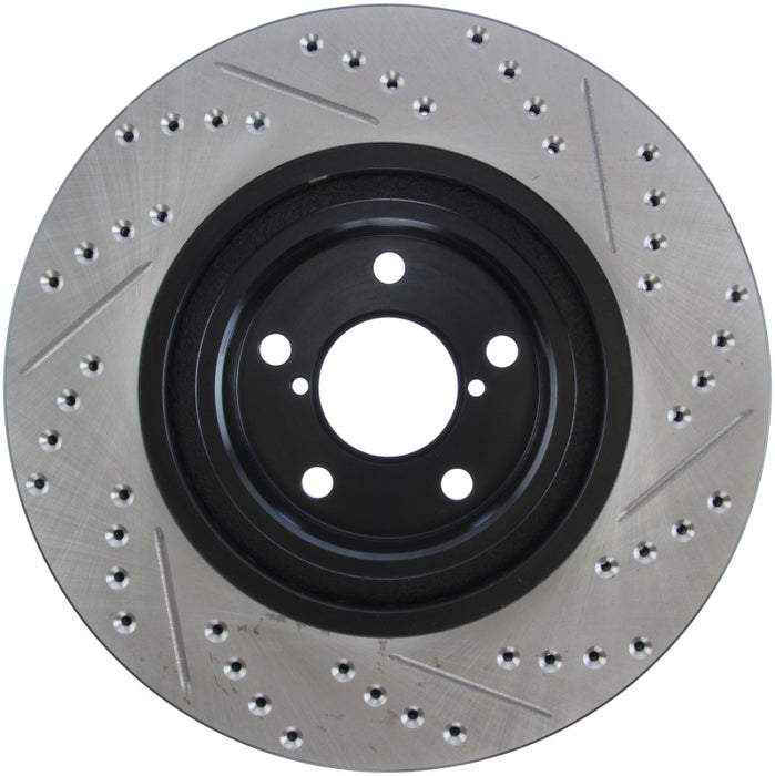 Stoptech Sport Drilled & Slotted Brake Rotor; Front Right 127.47021R