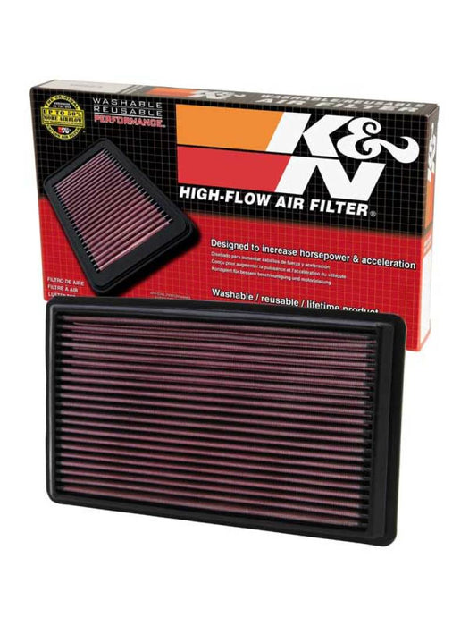 K&N 33-2232 Air Panel Filter for SUBARU LEGACY 90-04, IMPREZA 92-07, FORESTER 97-05, LOYALE 90-94