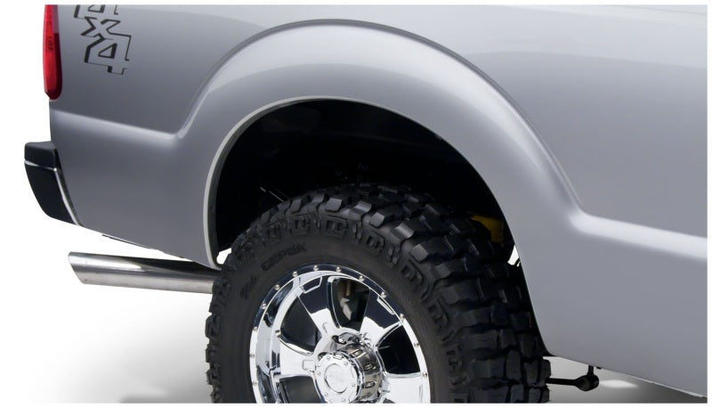 Bushwacker 11-16 Ford F-250 Super Duty Styleside Extend-A-Fender Style Flares 2pc Black 20086-02