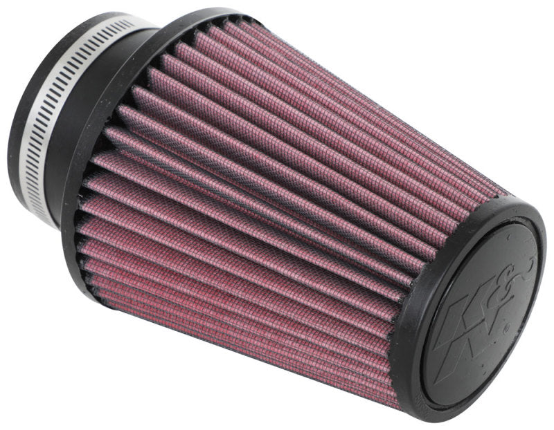 K&N Universal Clamp-On Air Filter 3in Flange ID x 5in Base OD x 3.5in Top OD x 6in Height RU-1039