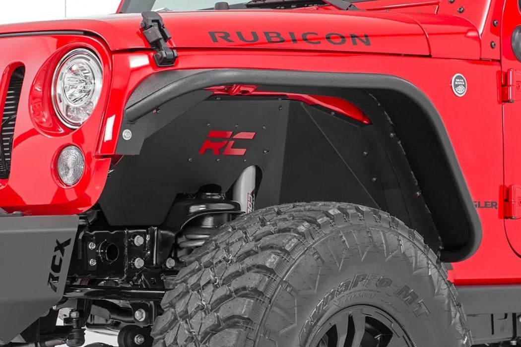 Rough Country Inner Fenders Fr & Rr compatible with Jeep Wrangler Jk (2007-2018) 10511