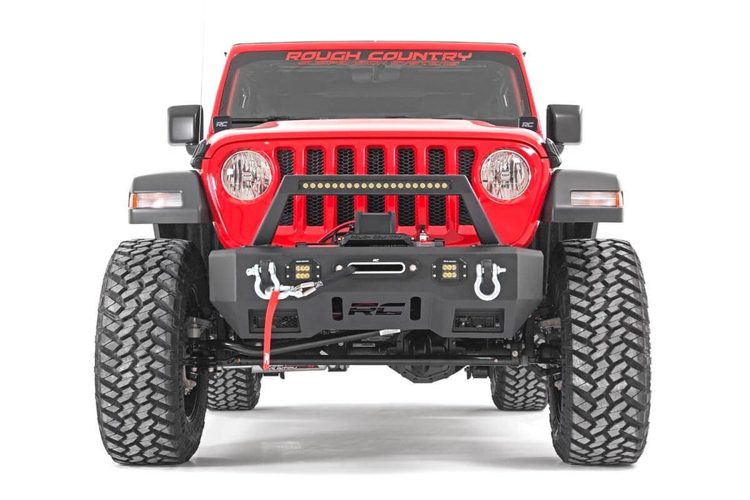Rough Country 3.5 Inch Lift Kit C/A Drop Front D/S Jeep Wrangler Jl Rubicon (18-23) 90530