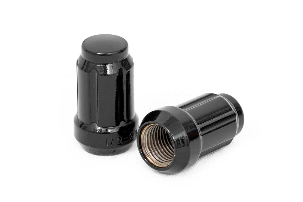 Rough Country 1/2 X 20 Lug Nut Set Of 24 Black 502024BLK