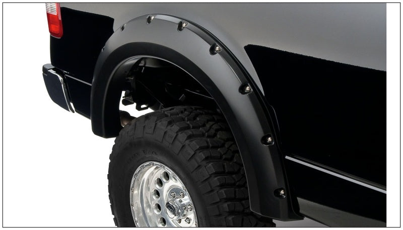 Bushwacker Pocket Style Rear Black Fender Flares For 04-08 Ford F150 20054-02