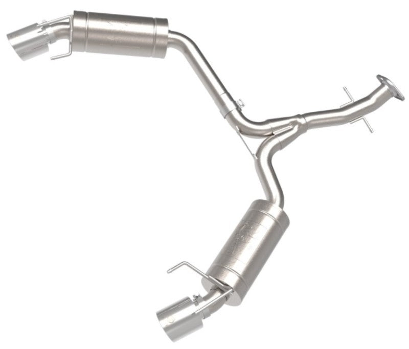 aFe POWER Takeda 06-13 Lexus IS250/IS350 SS Axle-Back Exhaust w/ Polished Tips 49-36055-P