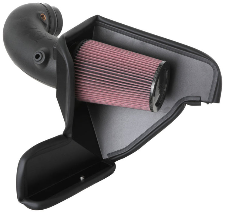 K&N 63-2515 Aircharger Intake Kit for FORD MUSTANG GT500 V8-5.2L F/I, 2020-2021