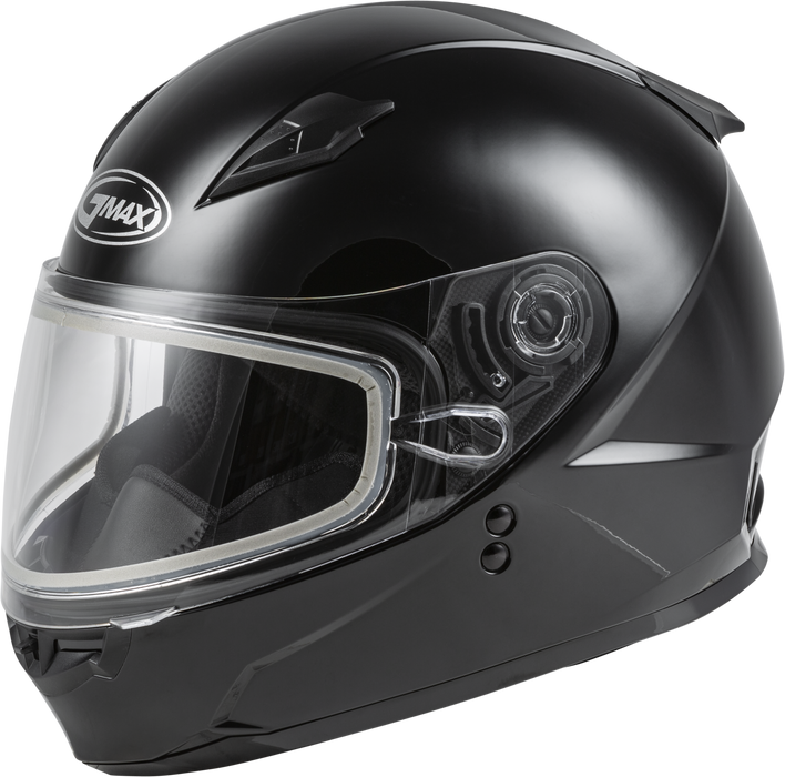 GMAX GM-49Y Cold Weather, Youth Full-Face Helmet, DOT Approved for Snow & Motor Sports (Black)