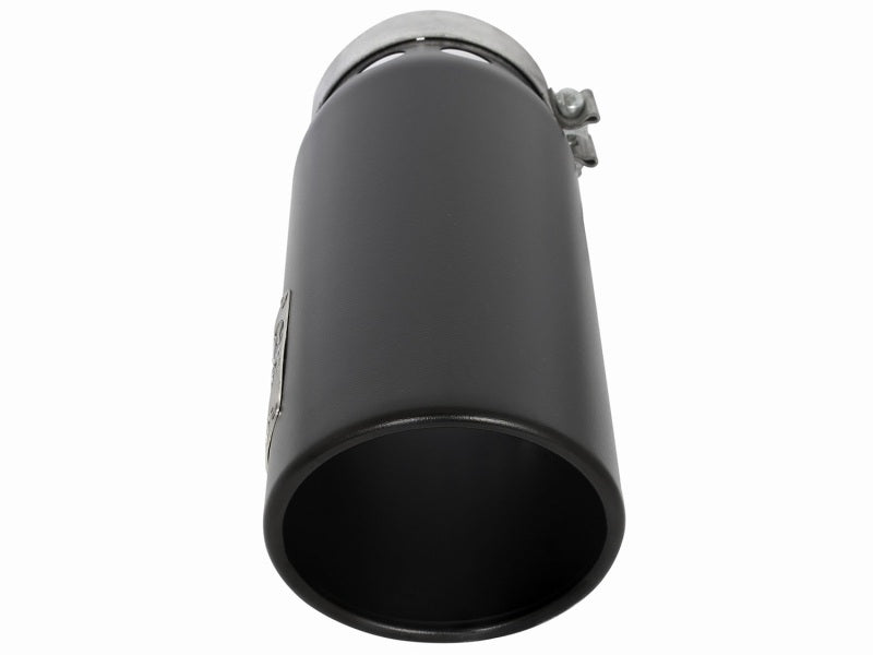 aFe MACHForce XP Cat-Back SS-304 5in Interooled Exhaust Tip 5in In x 6in Outx16inL Bolt-On Right Blk 49T50601-B161