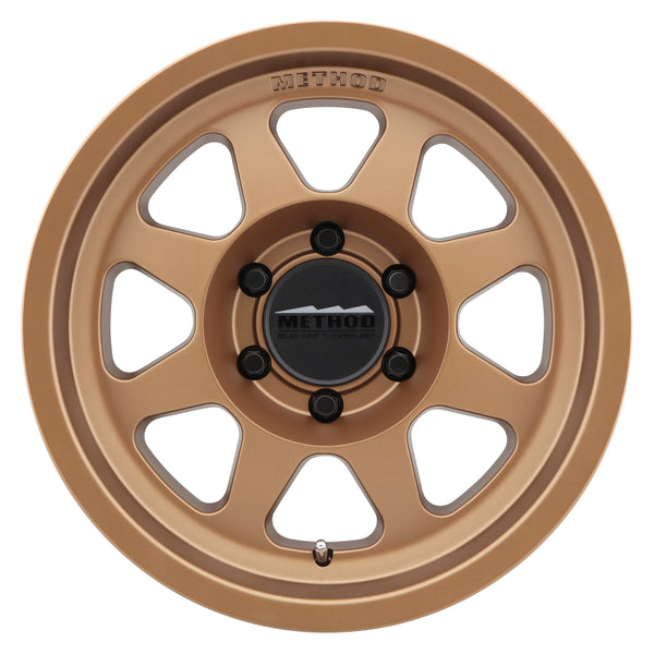 Method MR701 18x9 +18mm Offset 6x5.5 106.25mm CB Method Bronze Wheel MR70189060918