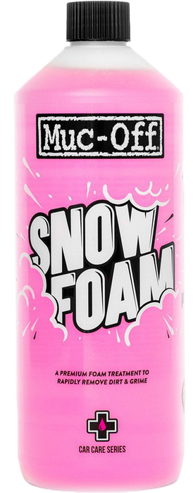 Muc-Off Snow Foam, 1 Liter - Biodegradable Car Wash Soap, Car Shampoo, Foam Cannon Soap - pH Neutral Bike Wash, Motorcycle Wash and Car Soap