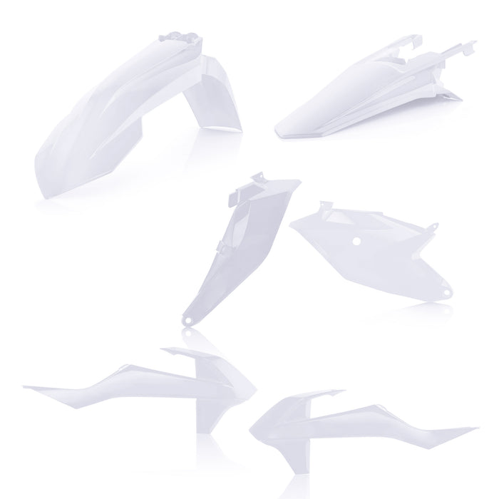 Acerbis Standard Plastic Kits For Ktm - 20 White (2686016811)