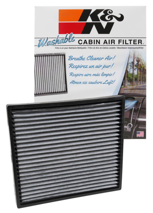 K&N VF2043 Washable & Reusable Cabin Air Filter Cleans and Freshens Incoming Air for your Cadillac Fits select: 2003-2005,2008-2013 CADILLAC CTS