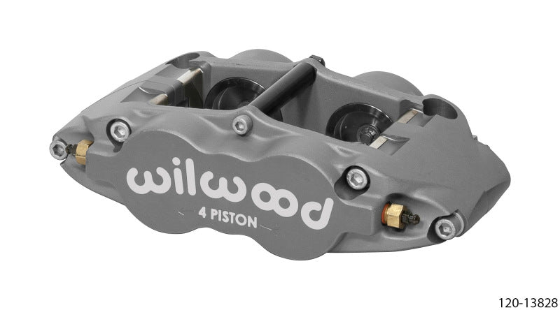 Wilwood Caliper-Forged Superlite FSL4R/ST Aluminum 1.88/1.75in Pistons .81in Disc Ano Right 120-13828