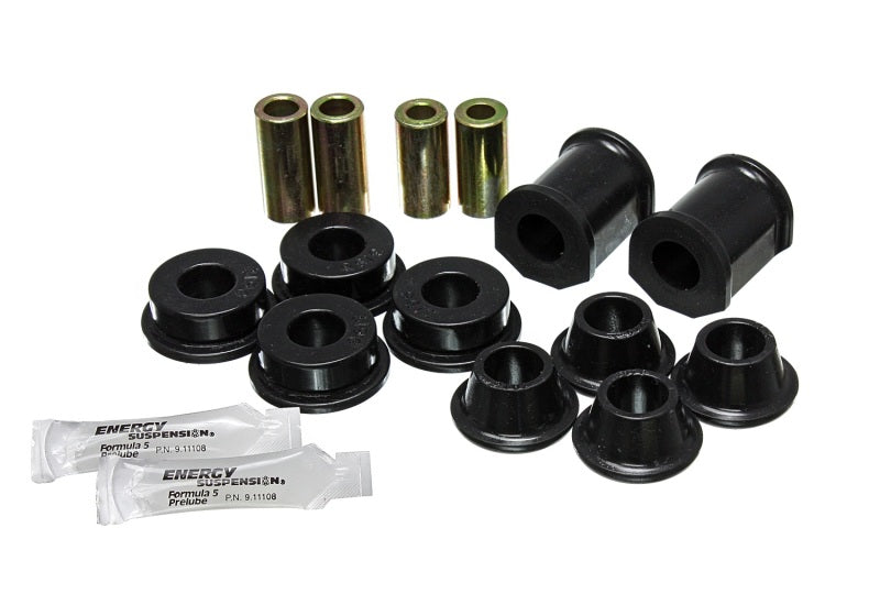 Energy Suspension 8/73-79 VW Super Beetle (Stamped) Black Front Control Arm Bushing Set 15.3107G